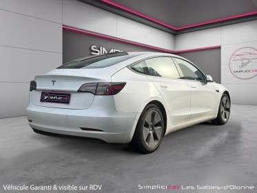 Tesla model 3 autonomie standard plus rwd garantie 12 mois occasion simplicicar les sables-d'olonne simplicicar simplicibike...