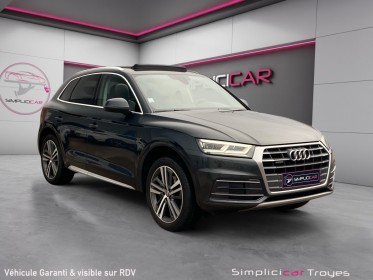 Audi q5 2.0 tdi s tronic 7 quattro avus toit ouvrant attelage amovible sièges chauffants garantie 12 mois occasion barberey...