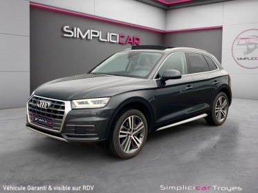 Audi q5 2.0 tdi s tronic 7 quattro avus toit ouvrant attelage amovible sièges chauffants garantie 12 mois occasion barberey...