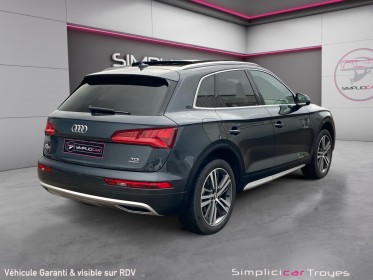 Audi q5 2.0 tdi s tronic 7 quattro avus toit ouvrant attelage amovible sièges chauffants garantie 12 mois occasion barberey...