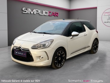 Ds ds 3 thp 165 sport chic caméra de recul régulateur feux led garantie 12 mois occasion barberey simplicicar simplicibike...