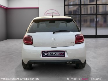Ds ds 3 thp 165 sport chic caméra de recul régulateur feux led garantie 12 mois occasion barberey simplicicar simplicibike...