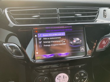 Ds ds 3 thp 165 sport chic caméra de recul régulateur feux led garantie 12 mois occasion barberey simplicicar simplicibike...