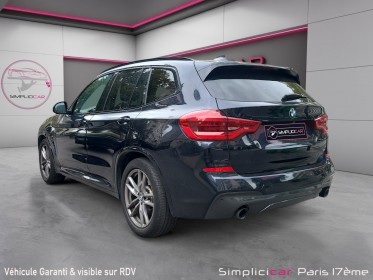 Bmw x3 g01 sdrive18d 150ch bva8 m sport garantie constructeur suivi complet bmw occasion paris 17ème (75)(porte maillot)...