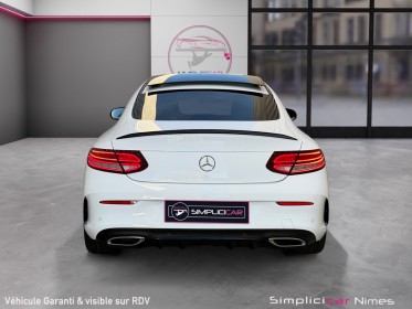 Mercedes classe c coupe 220d 9g-tronic amg line pack sport - toit ouvrant - burmester - attelage - caméra 360 - garantie...