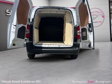 Peugeot partner fourgon bvm6 m 650 kg  blue hdi 100 ss occasion avignon (84) simplicicar simplicibike france