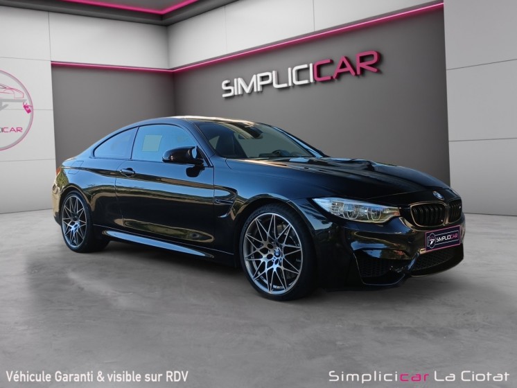 Bmw m4 coupe f82 450 ch pack competition m dkg7 pack carbon suivi constructeur - garantie 12 mois occasion simplicicar la...