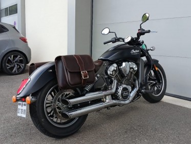 Indian scout scout 1133 black smock - garantie 12 mois occasion simplici bike la ciotat simplicicar simplicibike france