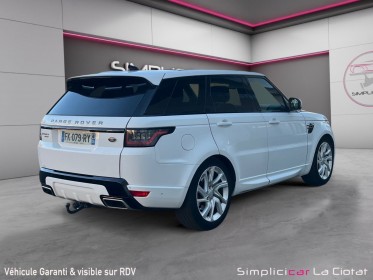 Land rover range rover sport 2.0 p400e phev 404 se se entretien constructeur - garantie 12 mois occasion simplicicar la...