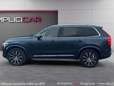 Volvo xc90 inscription luxe recharge t8 awd 310145 ch 7pl attelage/ siègesvolant chauffant / carplay- occasion simplicicar...