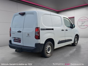 Peugeot partner fourgon standard bluehdi 130 eat8 - suivi/caméra ar/plancher bois/carplay/attelage - garantie 12 mois...