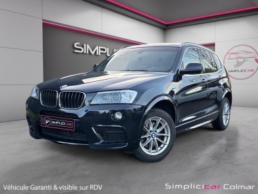 Bmw x3 f25 xdrive20d 184ch sport design steptronic a occasion simplicicar colmar simplicicar simplicibike france