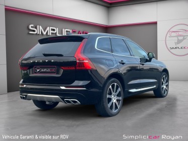 Volvo xc60 b4 awd 197 ch geartronic 8 inscription luxe garantie 12 mois occasion simplicicar royan simplicicar simplicibike...