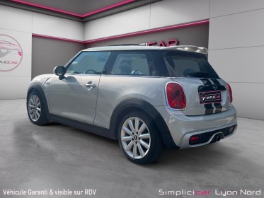 Mini hatch 3 portes f56 cooper s 192 ch pack red hot chili - toit ouvrant - garantie 12 mois occasion simplicicar lyon nord...