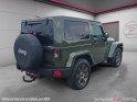 Jeep wrangler 2.8l crd 200 ch - 4x4 command trac 75th anniversary révisée garantie 12 mois sièges chauffants attelage...