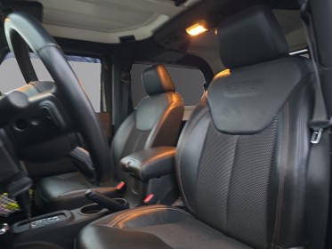 Jeep wrangler 2.8l crd 200 ch - 4x4 command trac 75th anniversary révisée garantie 12 mois sièges chauffants attelage...