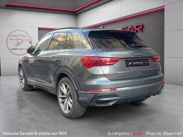 Audi q3 sportback 35 tfsi 150 ch s tronic 7 s line full black occasion paris 15ème (75) simplicicar simplicibike france