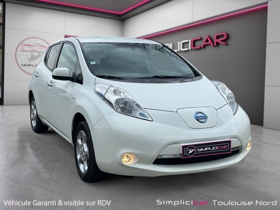 Nissan leaf electrique 24kwh visia garantie intelligent key occasion simplicicar toulouse nord simplicicar simplicibike france