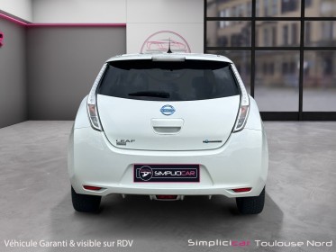 Nissan leaf electrique 24kwh visia garantie intelligent key occasion simplicicar toulouse nord simplicicar simplicibike france
