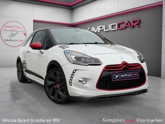 Ds ds 3 thp 208 ss bvm6 performance garantie 12mois minimum occasion simplicicar pontarlier auto  simplicicar simplicibike...