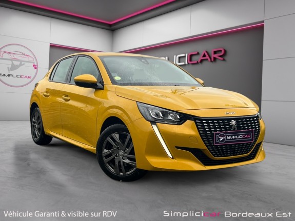 Peugeot 208 bluehdi 100 ss bvm6 style carplay garantie 12 mois occasion simplicicar bordeaux  simplicicar simplicibike france