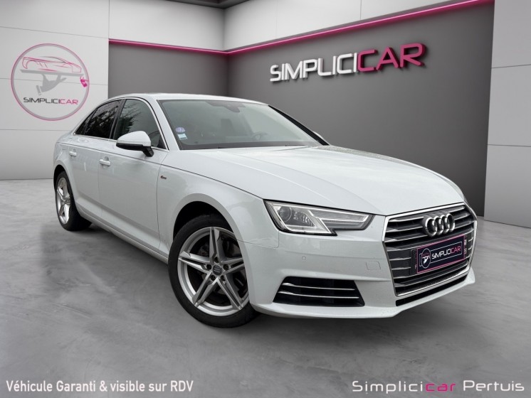 Audi a4 tfsi 150 s tronic 7 s line garantie 12 mois occasion simplicicar pertuis  simplicicar simplicibike france