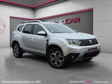 Dacia duster dci 110 4x2 prestige attelage camera recul navigation bluetooth garantie 12 mois occasion simplicicar valence -...