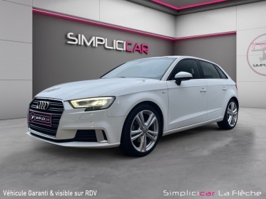 Audi a3 sportback 2.0 tdi 150 s tronic 6 s line - entretien audi complet - garantie 12 mois occasion simplicicar la fleche...