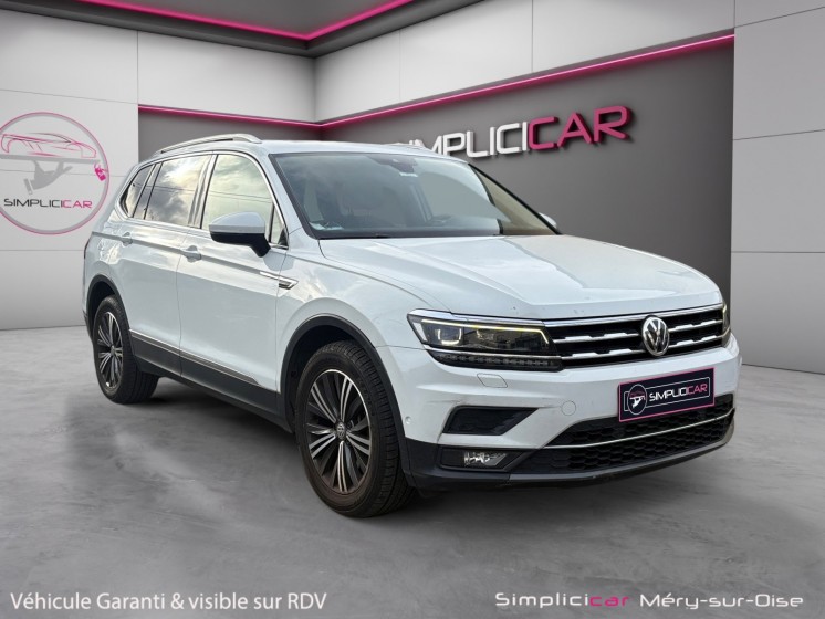 Volkswagen tiguan allspace 2.0 tdi 150 dsg7 4motion carat 7 places cuir toit panoramique ouvrant garantie 12 mois occasion...
