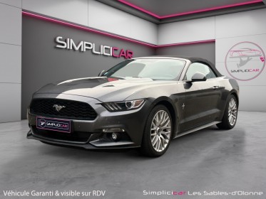 Ford mustang convertible 2.3 ecoboost 317 sièges av chauffants et ventilés sièges cuir garantie 12 mois occasion...