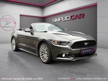 Ford mustang convertible 2.3 ecoboost 317 sièges av chauffants et ventilés sièges cuir garantie 12 mois occasion...