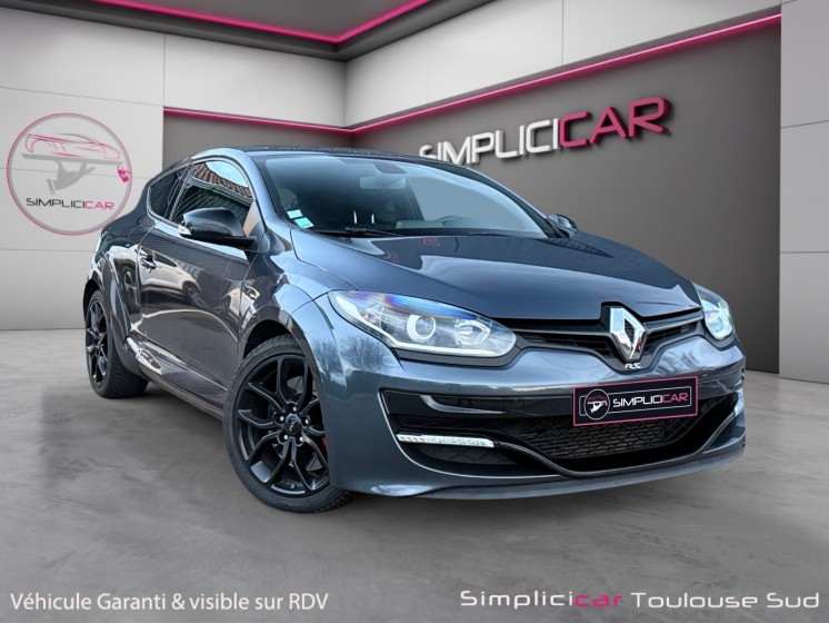 Renault megane iii coupe 2.0 16v 275 ss rs châssis cup garantie 12 mois occasion simplicicar toulouse sud simplicicar...