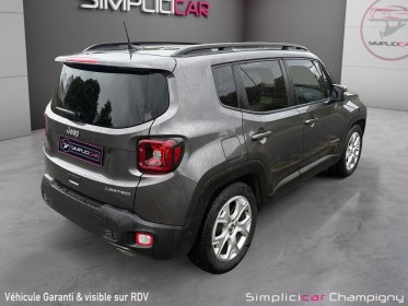 Jeep renegade my20 1.3 gse t4 150 ch bvr6 limited / caméra / led occasion champigny-sur-marne (94) simplicicar simplicibike...