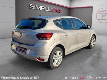 Dacia sandero sce 65 - 22 confort - clim - carplay - garantie 12 mois occasion simplicicar marignane  simplicicar...