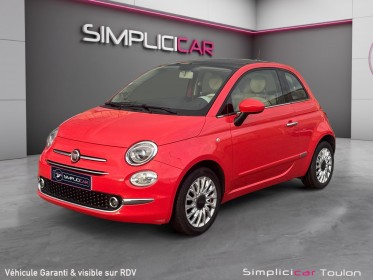 Fiat 500 serie 6 euro 6d 1.2 69 ch eco pack lounge -  garantie 12 mois - occasion simplicicar toulon est simplicicar...