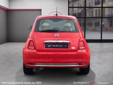 Fiat 500 serie 6 euro 6d 1.2 69 ch eco pack lounge -  garantie 12 mois - occasion simplicicar toulon est simplicicar...
