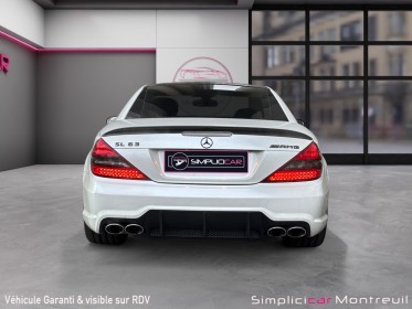 Mercedes classe sl roadster 63 amg française full historique mercedes occasion montreuil (porte de vincennes)(75)...