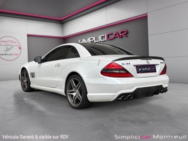 Mercedes classe sl roadster 63 amg française full historique mercedes occasion montreuil (porte de vincennes)(75)...