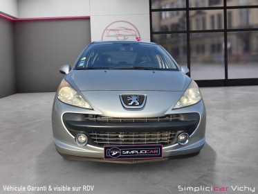 Peugeot 207 1.6 vti 16v 120 ch féline attelage révisée garantie 12 mois toit panoramique occasion simplicicar vichy...