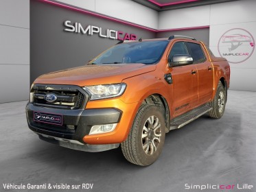 Ford ranger double cabine 3.2 tdci 200 4x4 bva6 wildtrak / historique d'entretien ford / caméra de recul occasion...
