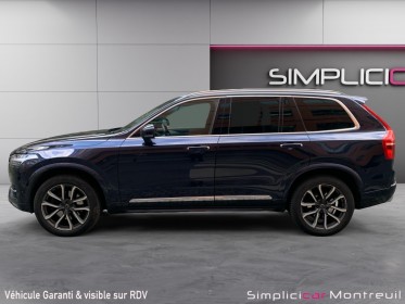 Volvo xc90 d5 awd 235 ch geartronic 7pl inscription luxe occasion montreuil (porte de vincennes)(75) simplicicar simplicibike...