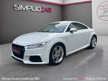 Audi tt coupe 1.8 tfsi 180 s tronic 7 s line - ct ok - garantie 12 mois occasion paris 17ème (75)(porte maillot) simplicicar...