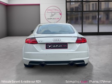 Audi tt coupe 1.8 tfsi 180 s tronic 7 s line - ct ok - garantie 12 mois occasion paris 17ème (75)(porte maillot) simplicicar...