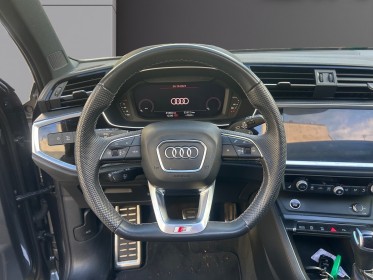 Audi q3 q3 35 tfsi 150 ch s tronic 7 s line-toit ouvrant-sieges chauffants-camera de recul-garantie 12 mois occasion paris...