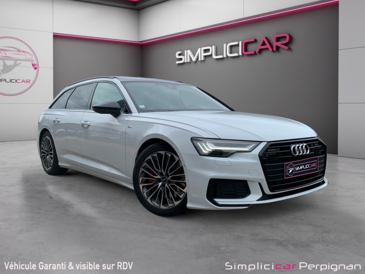 Audi a6 avant 55 tfsie 367 ch s tronic 7 quattro competition / carte grise française / garantie 12 mois occasion simplicicar...