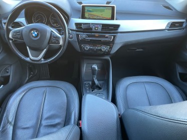 Bmw x1 f48 sdrive 18d 150 ch bva8 - origine france - cuir noir - gps - tête haute - suivi bmw - garantie 12 mois occasion...