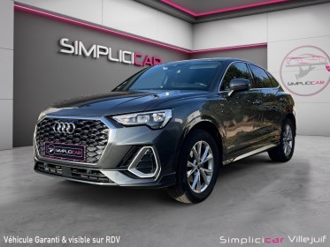 Audi q3 sportback 35 tfsi 150 ch s line / sline, caméra de recul, virtual cockpit, attelage électrique, garantie 12 mois....