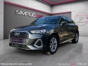 Audi q3 sportback 35 tfsi 150 ch s line / sline, caméra de recul, virtual cockpit, attelage électrique, garantie 12 mois....