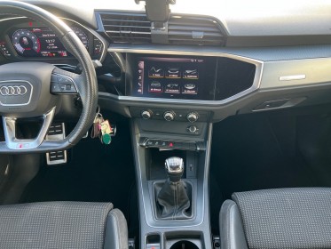 Audi q3 sportback 35 tfsi 150 ch s line / sline, caméra de recul, virtual cockpit, attelage électrique, garantie 12 mois....