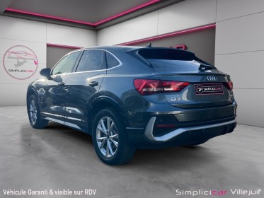 Audi q3 sportback 35 tfsi 150 ch s line / sline, caméra de recul, virtual cockpit, attelage électrique, garantie 12 mois....